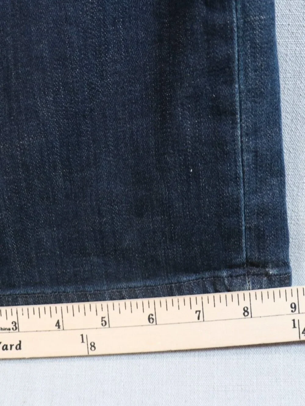 VTG Hudson Clifton Jeans Made in Los Angelos USA | Raw Indigo Denim 34 x 36 Tall - Picture 16 of 16